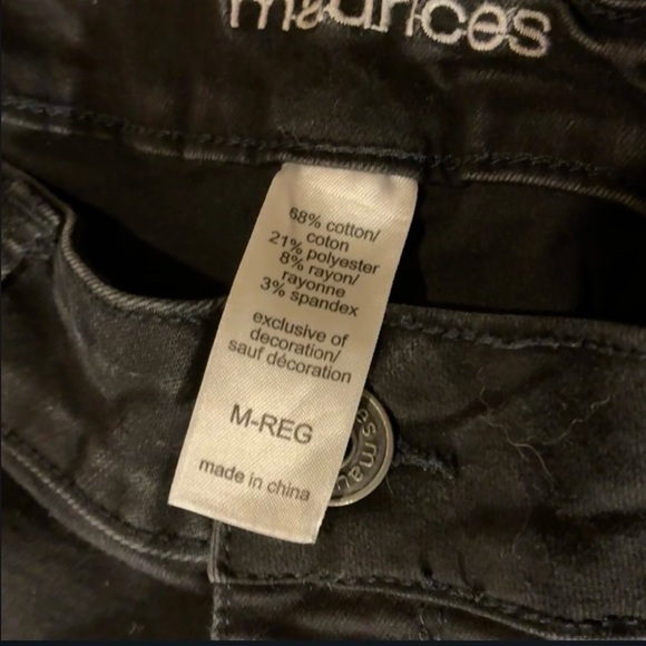 Maurices Black Skinny Jeans - Picture 3 of 3